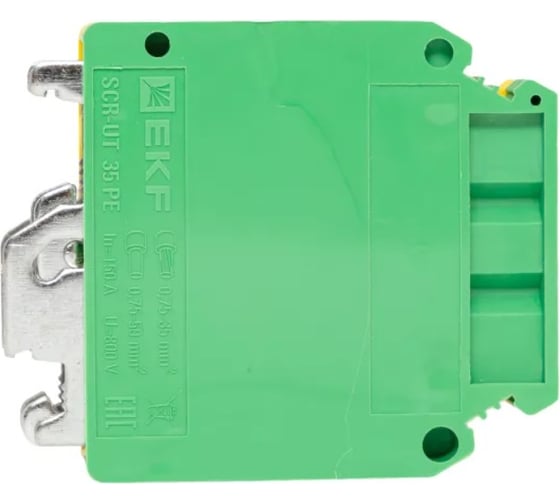 Клеммная колодка винтовая EKF 35 UT земля scr-ut-35-pe