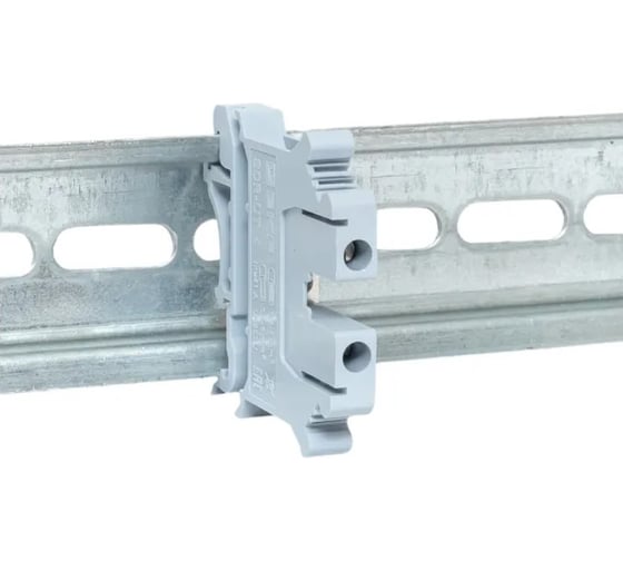 Клеммная колодка винтовая EKF 4 UT серая scr-ut-4-g
