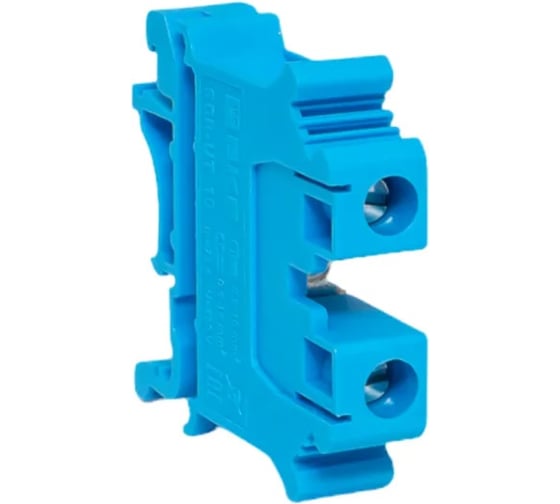 Клеммная колодка винтовая EKF 10 UT синяя scr-ut-10-b 1
