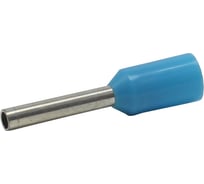 Штыревой втулочный изолированный наконечник KLR KTE 0.75-8 0,75мм2, L=8мм, синий 1007580