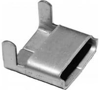 Скрепа ООО Лентамет С20 (1,0) Нержавеющая сталь AISI 201 (упаковка 100шт) 16600