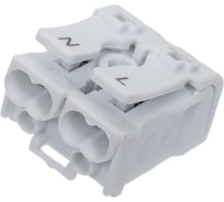 Клемма пружинная соединительная SLP electrics YK-DJ2 20шт в пакете SL0442-0022