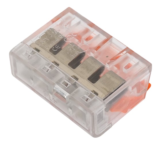 Клемма зажимная соединительная безвинтовая SLP electrics PCT-414 20шт в пакете SL0441-0024