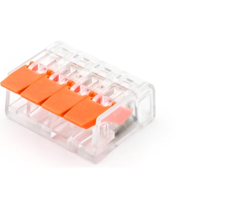 Клемма зажимная соединительная безвинтовая SLP electrics PCT-414 5шт в пакете SL0441-5004