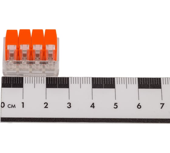 Клемма зажимная соединительная безвинтовая SLP electrics PCT-414 5шт в пакете SL0441-5004