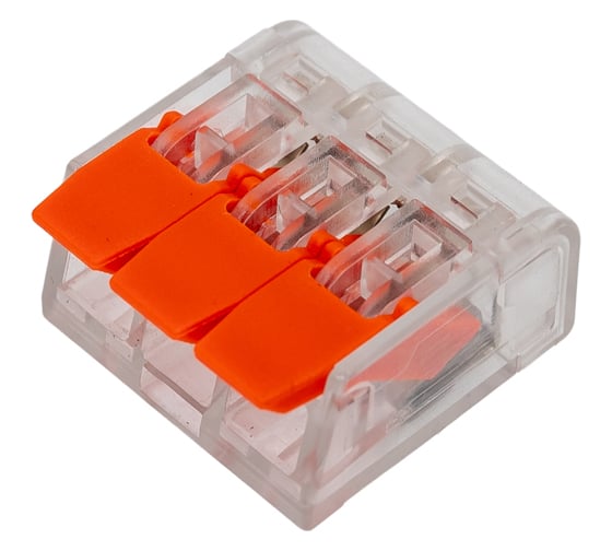 Клемма зажимная соединительная безвинтовая SLP electrics PCT-413 10шт в пакете SL0441-0013