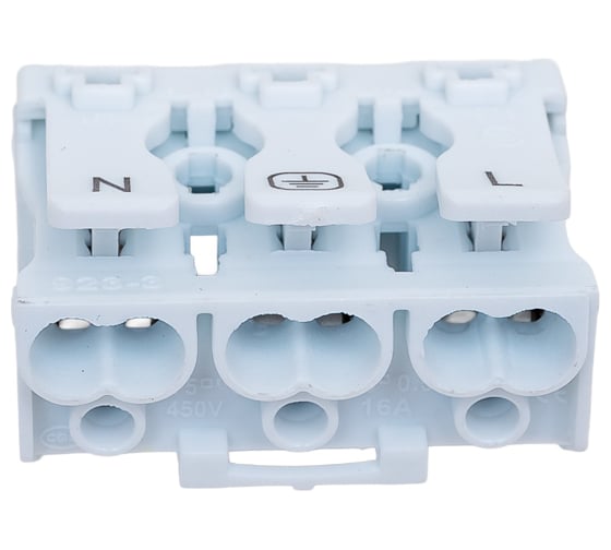 Клемма пружинная соединительная SLP electrics YK-DJ3 10шт в пакете SL0442-0013
