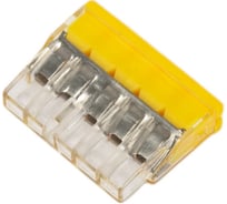 Клемма соединительная зажимная SLP electrics EU2.5-415Y c пастой 10шт в пакете SL0439-0015