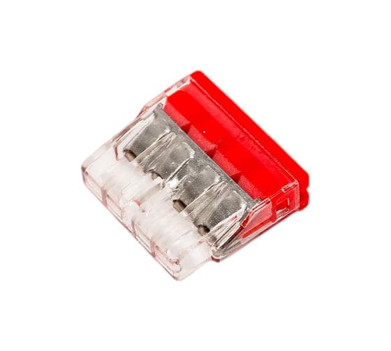 Клемма соединительная зажимная SLP electrics EU2.5-414Y с пастой 20шт в пакете SL0439-0024