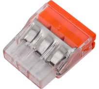 Клемма соединительная зажимная SLP electrics EU2.5-413W с пастой 5шт в пакете SL0439-5003