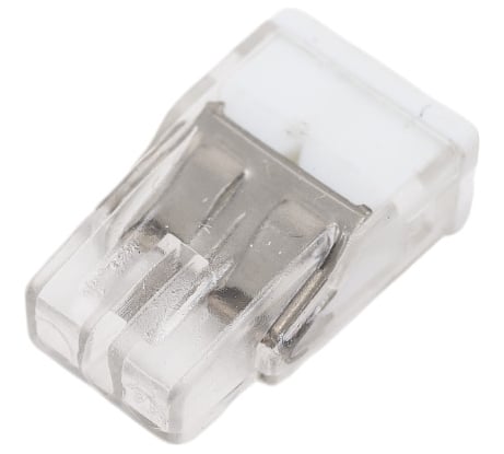 Клемма соединительная зажимная SLP electrics EU2.5-412W с пастой 5шт в пакете SL0439-5002