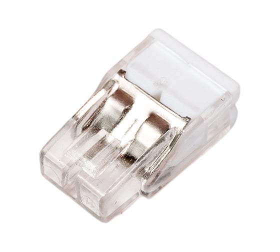 Клемма соединительная зажимная SLP electrics EU2.5-412W с пастой 20шт в пакете SL0439-0022