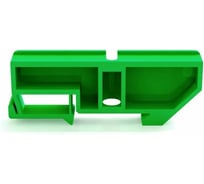 Изолятор для нулевой шины GREENEL на DIN-рейку ЗЕЛЕНЫЙ GE60021-10