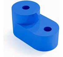 Угловой изолятор GREENEL для нулевой шины СИНИЙ GE60020-08