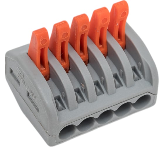 Клемма соединительная с рычажками SLP electrics PCT-215 20шт в пакете SL0438-0025