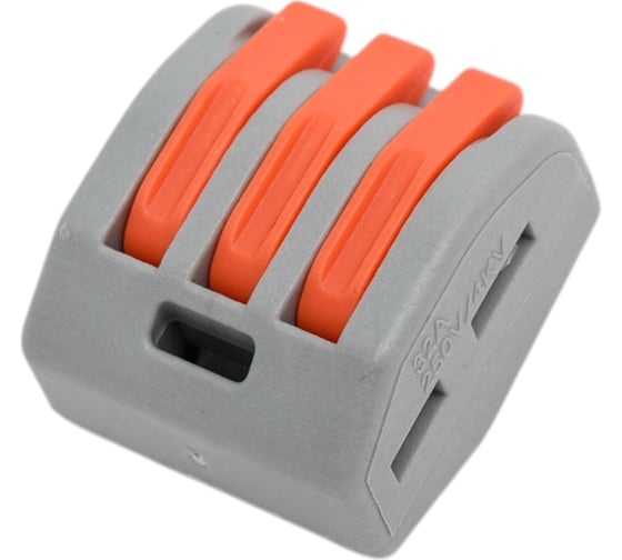 Клемма соединительная с рычажками SLP electrics PCT-213 50шт в пакете SL0438-0053