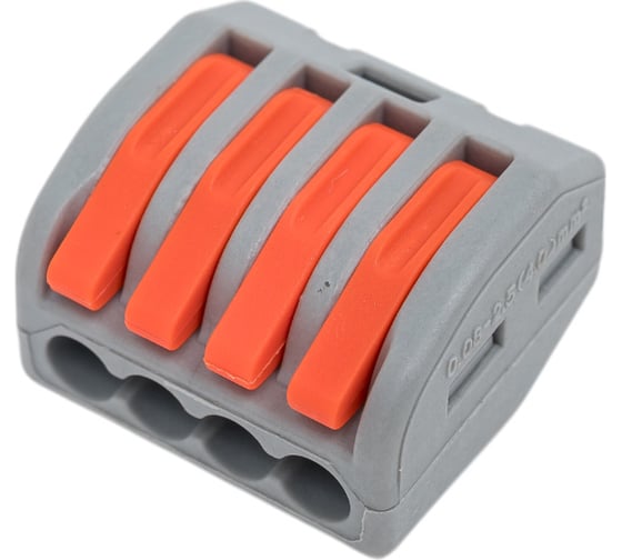 Клемма соединительная с рычажками SLP electrics PCT-214 5шт в пакете SL0438-5004
