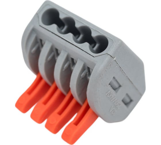 Клемма соединительная с рычажками SLP electrics PCT-214 5шт в пакете SL0438-5004