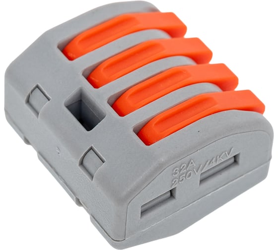 Клемма соединительная с рычажками SLP electrics PCT-214 20шт в пакете SL0438-0024