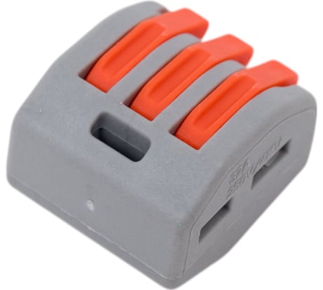 Клемма соединительная с рычажками SLP electrics PCT-213 10шт в пакете SL0438-0013