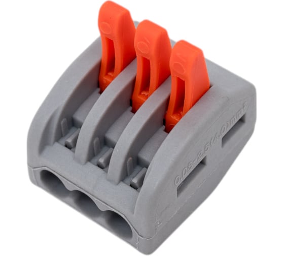 Клемма соединительная с рычажками SLP electrics PCT-213 10шт в пакете SL0438-0013