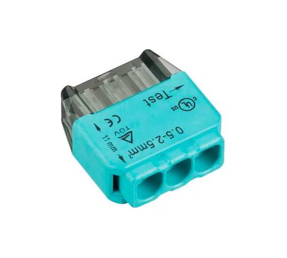 Клемма-коннектор Arlight ARL-QCT-3WS2.5-32A 100шт 046181