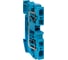 Самозажимная клеммная колодка EKF JXB-ST-4, 41А, синяя plc-jxb-st-4-blue 4