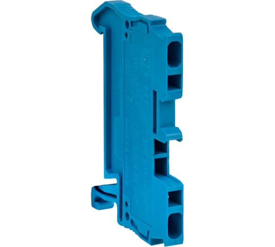 Самозажимная клеммная колодка EKF JXB-ST-1.5, 17.5А, синяя plc-jxb-st-1.5-blue 1