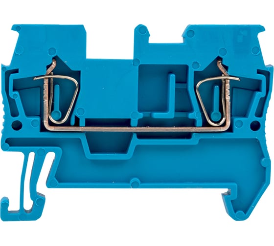 Самозажимная клеммная колодка EKF JXB-ST-1.5, 17.5А, синяя plc-jxb-st-1.5-blue