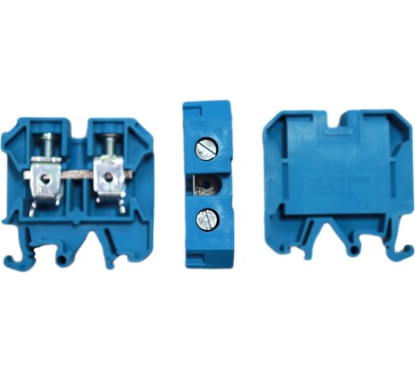 Колодка клеммная APEX JXB-2.5/35 синяя CB23424