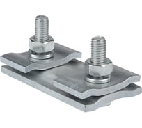 Соединительный плашечный зажим EKF 2 болта М6 ПС-1-1 6 шт. PROxima ps-1-1