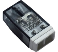 Строительно-монтажная клемма APEX СМК 2273-242 (с пастой) 2 отверстия 0,5-2,5 мм2 блистер (уп. 5 шт.) ES41516