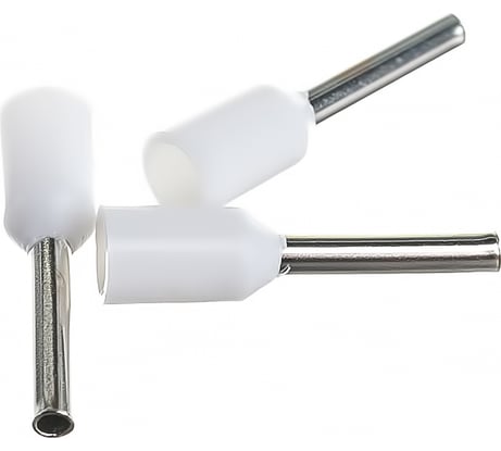 Наконечник Navigator 71 912 NET-E7508-B10 Е-гильзы НШВИ белый 10 шт/упак 71912