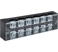 Клеммный терминал EKF до 4,5 мм2 45A 6 клеммных пар 25 шт. PROxima tb-4506