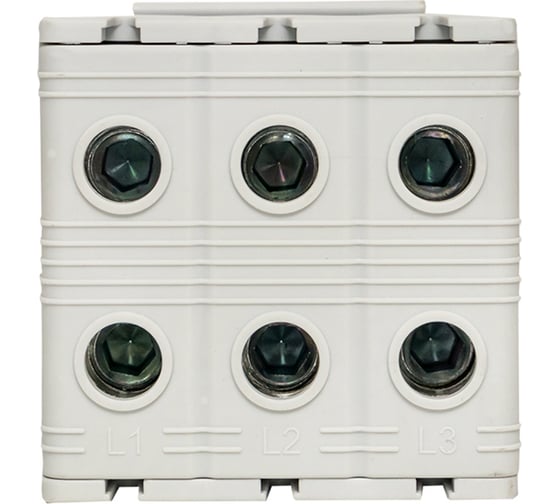 Силовая вводная тройная клемма EKF, КСВ 16-50 серая PROxima plc-kvs3-16-50-grey