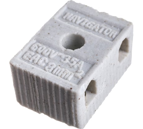 Колодка Navigator КЗВ 61 707 NTB-HCR-2-35/WH 40шт 61707