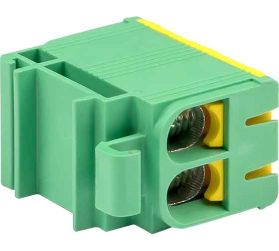 Двойная силовая вводная клемма EKF, КСВ, 16-50, желто-зеленая, PROxima plc-kvs2-16-50-y-green