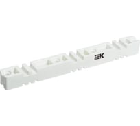 Плоский шинный изолятор IEK ИШП 3P, для шин 5 и 10 мм, 370 мм YIS40-3-370