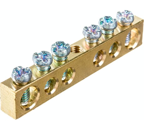 Нулевая шина Navigator 71 743 NBB-69-6-1 10 шт 71743