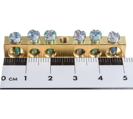 Нулевая шина Navigator 71 743 NBB-69-6-1 10 шт 71743