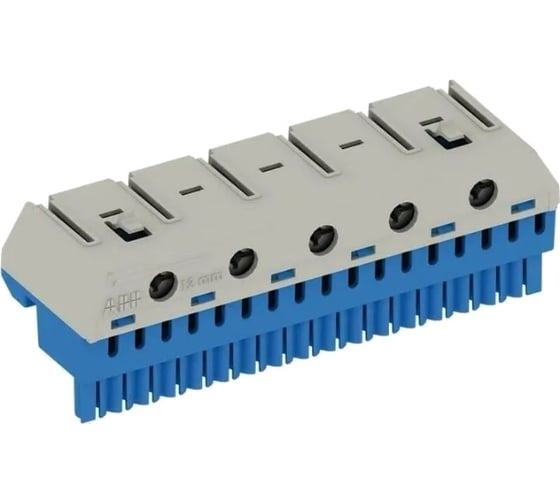 Клеммник самозажимной ABB N17x4+5x25мм ZK175B* 1SPE007715F9706