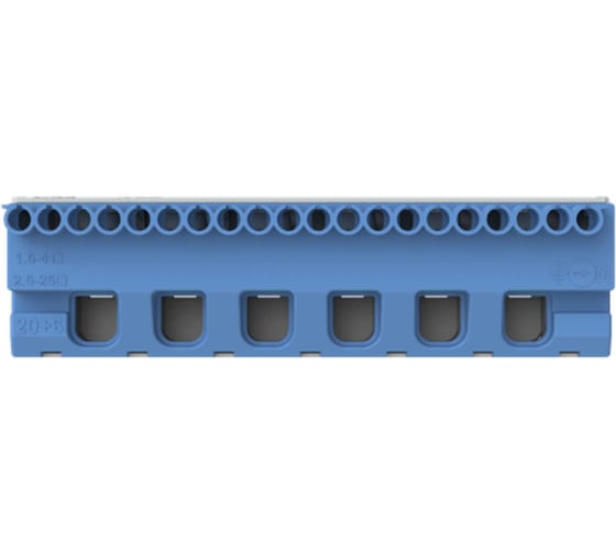 Клеммник самозажимной ABB N20x4+6x25мм ZK206B* 1SPE007715F9707