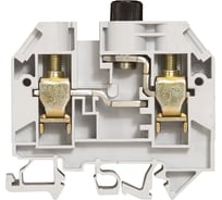 Винтовая клемма однополюсная Legrand Viking 3 с держателем предохранителя 5x20 с поворотной головкой шаг 12 мм 037187