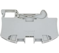Пружинная клемма однополюсная Legrand Viking 3 1 вход/1 выход шаг 12 мм серый 037264