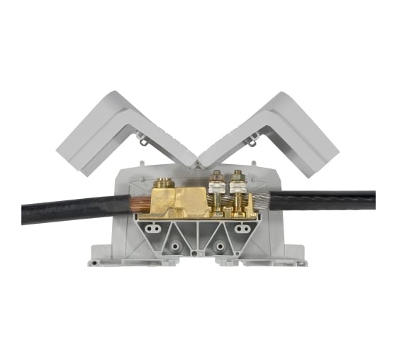Силовая клемма Legrand Viking 3 два вывода под кабель шаг 55 мм 039011