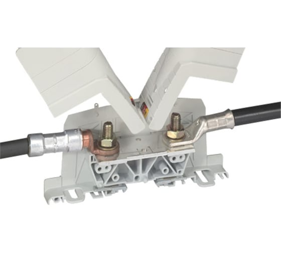 Силовая клемма Legrand Viking 3 два вывода под наконечник шаг 42 мм 039014 1