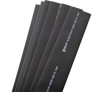 Термоусаживаемая трубка EKF PROxima ТУТ нг 35/17.5, черная, в отрезках по 1м 25 шт tut-35-b-1m