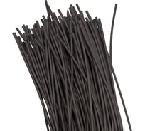 Термоусаживаемая трубка EKF PROxima ТУТ нг, 5/2.5, черная, в отрезках по 1м tut-5-b-1m