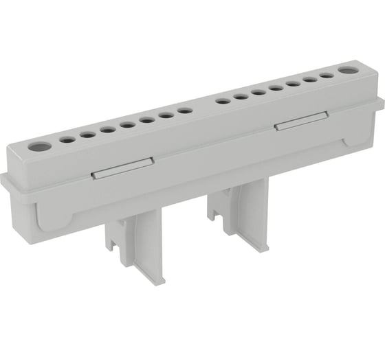 Клеммный блок DKC 2х8 модулей суппорты в комплекте с крепежом 1 шт 87508DIY