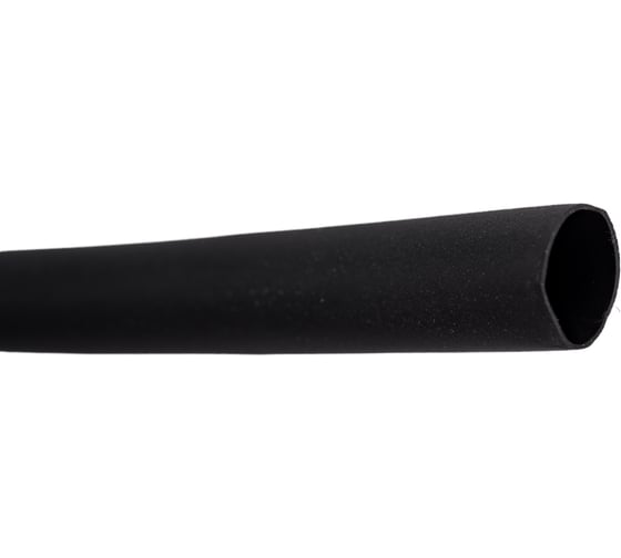 Термоусаживаемая трубка REXANT 5,0/2,5 мм, черная, 100 м 49-0506